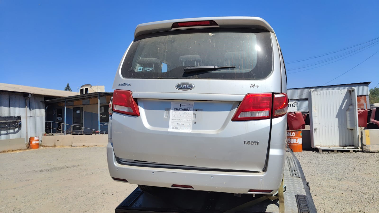  Jac REFINE 2018    EN DESARME
